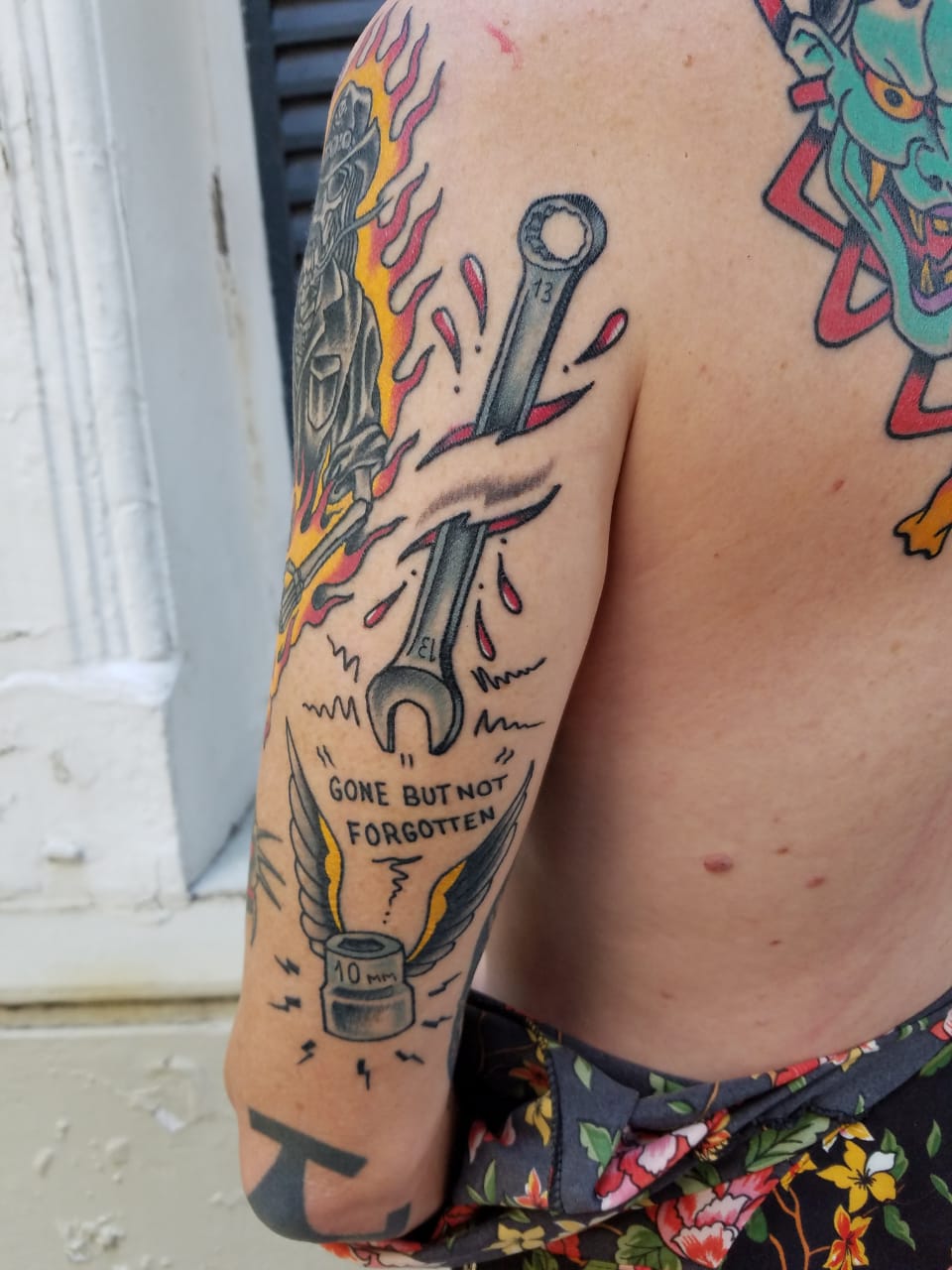 Trabajo realizado en Historia de mi Vida Tatuajes